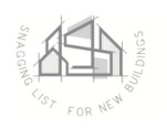 Snagging list for new buildings